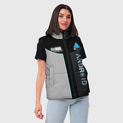 Женский жилет Detroit: Android RK900, цвет: 3D-черный — фото 2