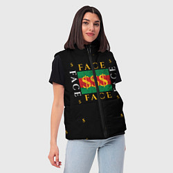 Женский жилет FACE GG Style, цвет: 3D-красный — фото 2