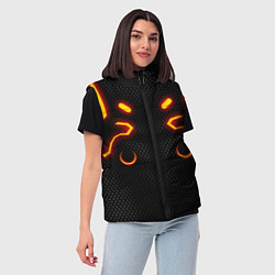 Женский жилет Fortnite Omega, цвет: 3D-черный — фото 2