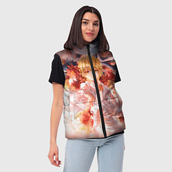 Женский жилет Бездомный Бог, цвет: 3D-светло-серый — фото 2