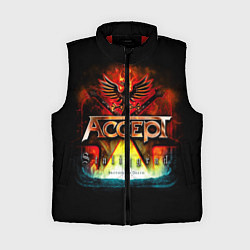 Женский жилет Accept: Flame Eagle