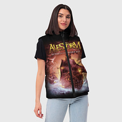 Женский жилет Alestorm: Golden Ship, цвет: 3D-светло-серый — фото 2