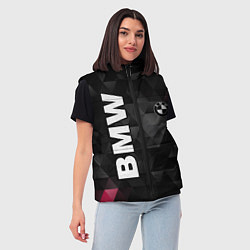 Женский жилет BMW: Polygon, цвет: 3D-красный — фото 2