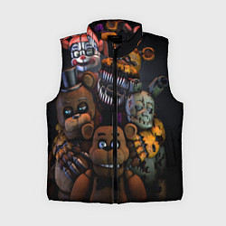 Женский жилет Five Nights at Freddy's, цвет: 3D-черный