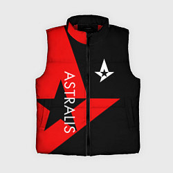 Женский жилет Astralis: Cybergaming, цвет: 3D-красный