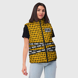 Женский жилет PUBG Life: Yellow Style, цвет: 3D-красный — фото 2