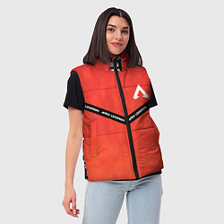 Женский жилет Apex Legends: Gamer, цвет: 3D-черный — фото 2