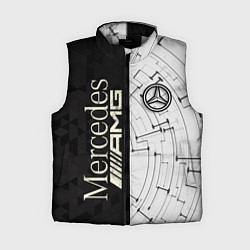 Женский жилет Mercedes AMG: Techno Style, цвет: 3D-светло-серый