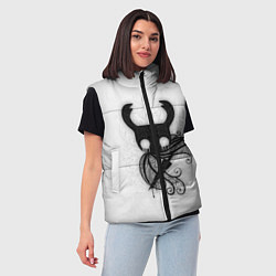 Женский жилет Hollow Knight, цвет: 3D-черный — фото 2