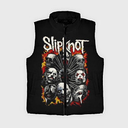 Женский жилет Slipknot: Faces, цвет: 3D-черный
