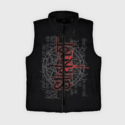 Женский жилет Slipknot: Pentagram, цвет: 3D-черный
