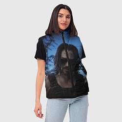 Женский жилет Киану Ривз, цвет: 3D-черный — фото 2