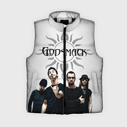Женский жилет Godsmack, цвет: 3D-черный