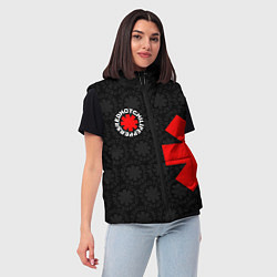 Женский жилет RED HOT CHILI PEPPERS, цвет: 3D-черный — фото 2