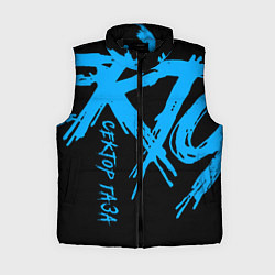 Женский жилет Сектор Газа, цвет: 3D-черный