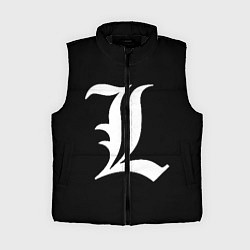 Женский жилет DEATH NOTE ТЕТРАДЬ СМЕРТИ L