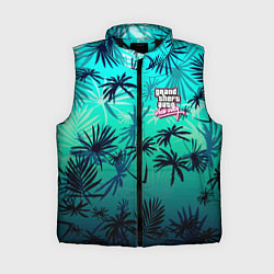 Женский жилет GTA пальмы