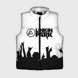Женский жилет LINKIN PARK, цвет: 3D-светло-серый