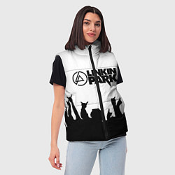 Женский жилет LINKIN PARK, цвет: 3D-черный — фото 2