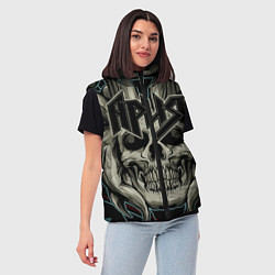 Женский жилет Ария, цвет: 3D-красный — фото 2