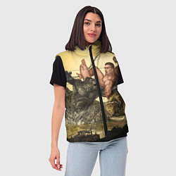 Женский жилет Aniki Fight Art, цвет: 3D-светло-серый — фото 2