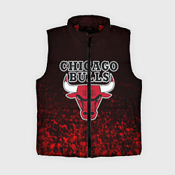 Женский жилет CHICAGO BULLS, цвет: 3D-красный