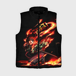 Женский жилет Demon Slayer