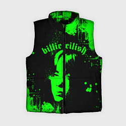 Женский жилет Billie eilish, цвет: 3D-черный