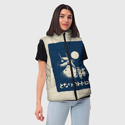 Женский жилет My Neighbor Totoro, цвет: 3D-красный — фото 2