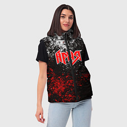 Женский жилет АРИЯ, цвет: 3D-черный — фото 2