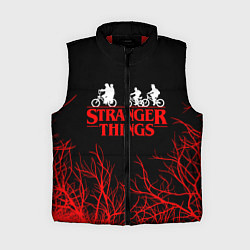 Женский жилет STRANGER THINGS, цвет: 3D-красный