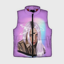 Женский жилет BILLIE EILISH, цвет: 3D-красный