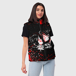 Женский жилет My Chemical Romance, цвет: 3D-черный — фото 2