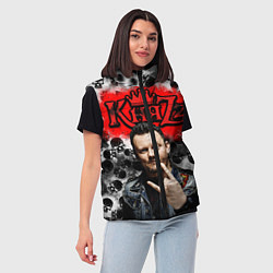 Женский жилет Князь, цвет: 3D-черный — фото 2