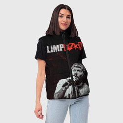 Женский жилет Limp Bizkit, цвет: 3D-красный — фото 2