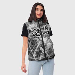 Женский жилет MY CHEMICAL ROMANCE, цвет: 3D-красный — фото 2