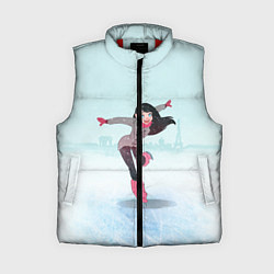Женский жилет Фигурное катание, цвет: 3D-красный