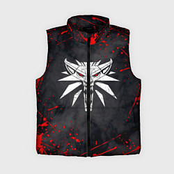 Женский жилет ВЕДЬМАК, цвет: 3D-черный