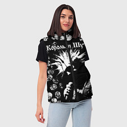 Женский жилет Король и Шут Анархия, цвет: 3D-красный — фото 2