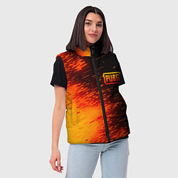 Женский жилет PUBG, цвет: 3D-черный — фото 2