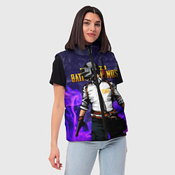 Женский жилет PUBG, цвет: 3D-черный — фото 2