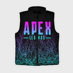 Женский жилет Apex Legends, цвет: 3D-черный