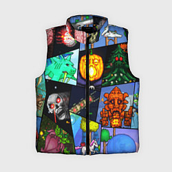 Женский жилет Terraria allpic, цвет: 3D-светло-серый