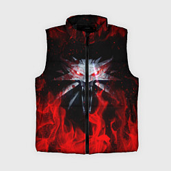 Женский жилет ВЕДЬМАК, цвет: 3D-черный
