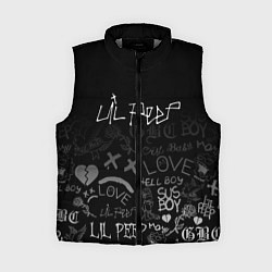 Женский жилет LIL PEEP, цвет: 3D-светло-серый