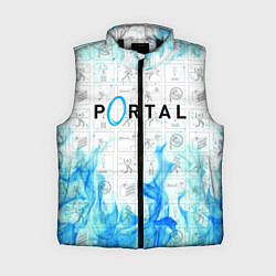 Женский жилет PORTAL, цвет: 3D-черный