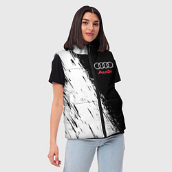Женский жилет AUDI, цвет: 3D-черный — фото 2