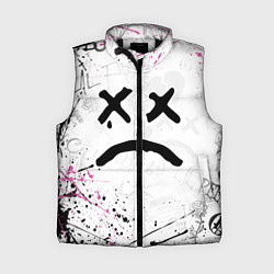 Женский жилет LIL PEEP, цвет: 3D-черный