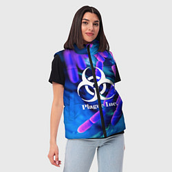 Женский жилет PLAGUE INC, цвет: 3D-черный — фото 2