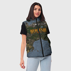 Женский жилет ГЕРОИ 3, цвет: 3D-красный — фото 2
